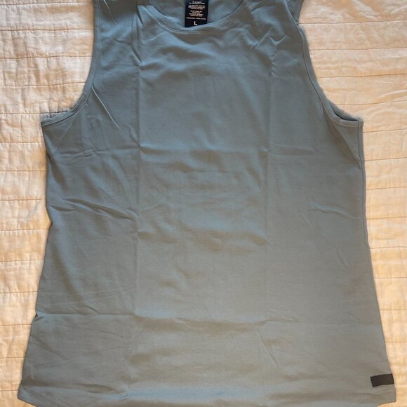 Alphalete Men's LUX V2 Blue Summit Cutoff Tank - Large - Picture 8 of 9